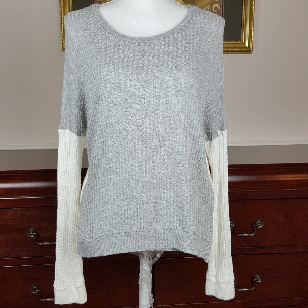 Velvet by Graham & Spencer Color Block Sweater